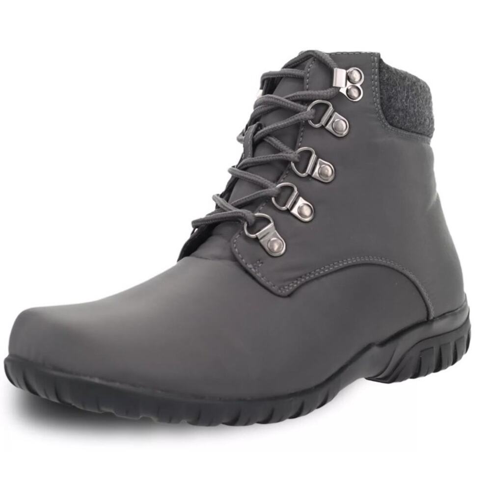 Propet Womens Dani Ankle Boots Size 9.5 M Grey Water Resistant Insulated NIB